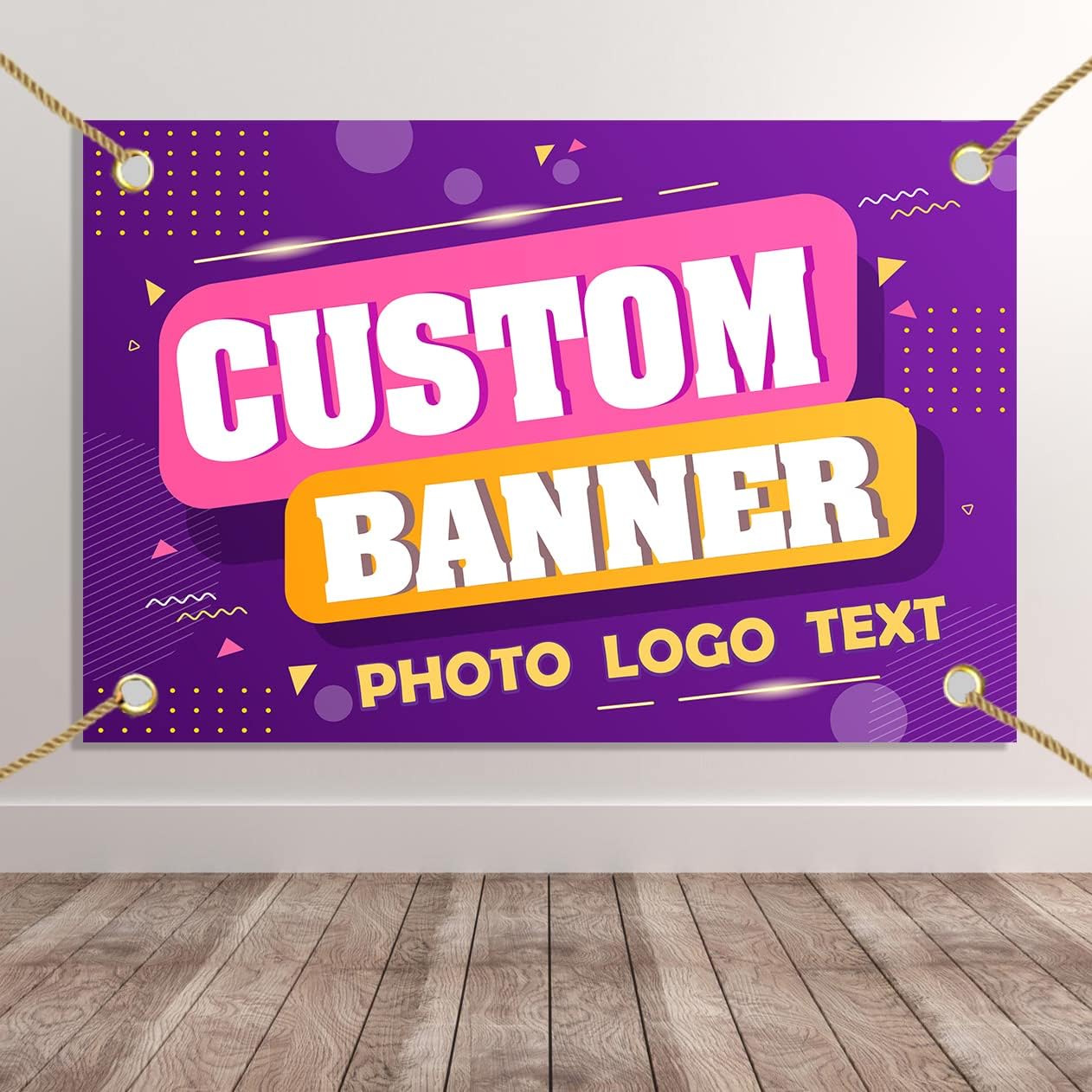 Custom Banners and Signs for Outdoor/Indoor, Customize