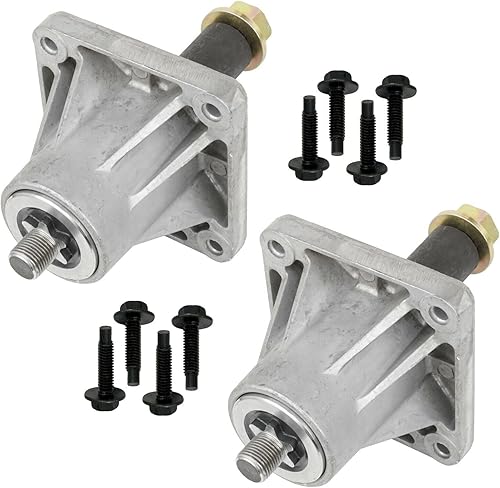 Replacement Part OEM for 2 Spindle Assembly for Troy Bilt MTD Super Bronco 2008-2009 618-04134 918-04134 Index-DDR965-GTF1-61477