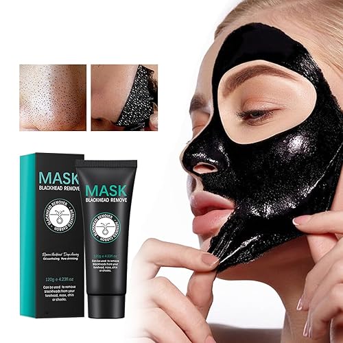 Miniatura 2 de Máscara facial despegable, máscara removedor de puntos negros con carbón activado, máscara purificadora de puntos negros, máscara facial con cepillo