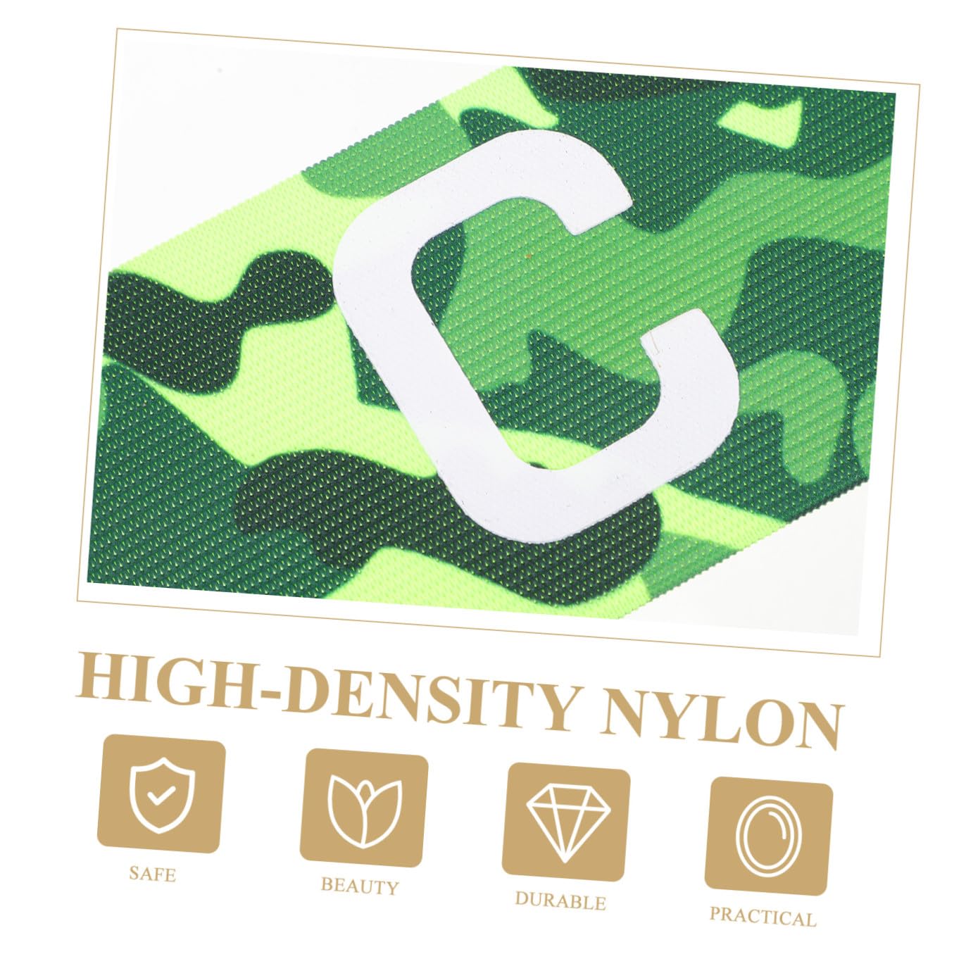 TOYANDONA Fascia da di Calcio Fascia da per Fasce Antibraccio Captain Armband Elastico Fascia Giovanile Fascia da Braccio Professionale Nylon