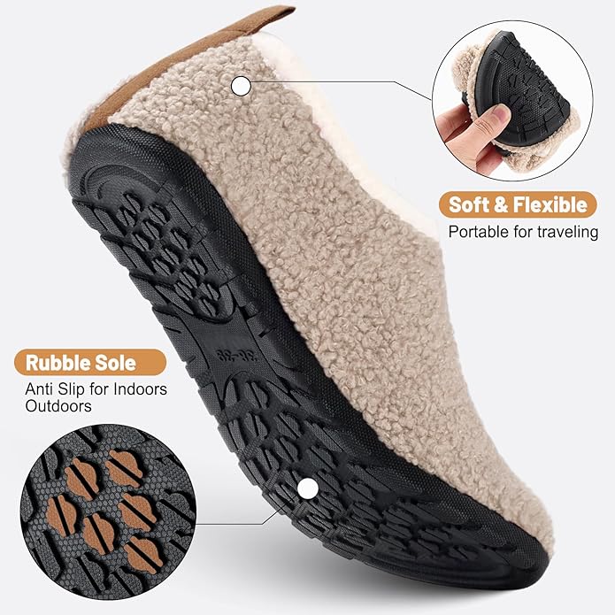 Pantuflas Ultrafun House para Hombre Mujer Suela de Goma miniatura 5