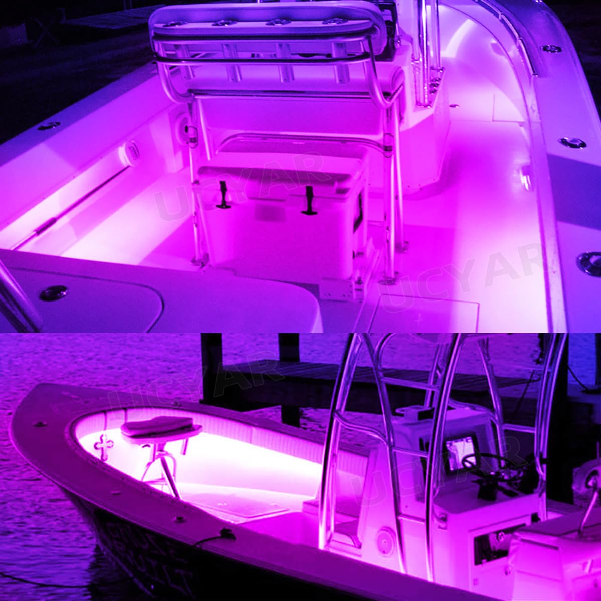 Lumitec Fiji Courtesy Light - White Housing - Direct RGBW Lights - 4-Pack