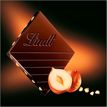 Lindt EXCELLENCE Caramelised Hazelnut, 100g (Pack of 9)