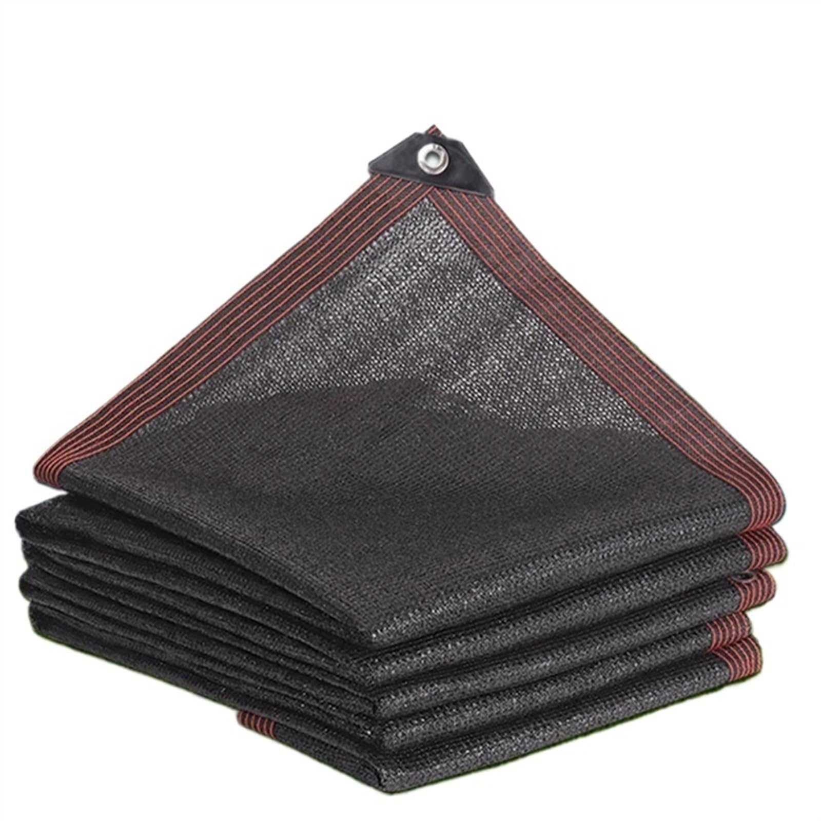 FGJsfhrDTU Shade Cloth Greenhouse Shading, 6 12Pin Sunshade Net Garden Succulent Plant Shading Outdoor Swimming Pool Cover(Black 6 Pin,3x6m)