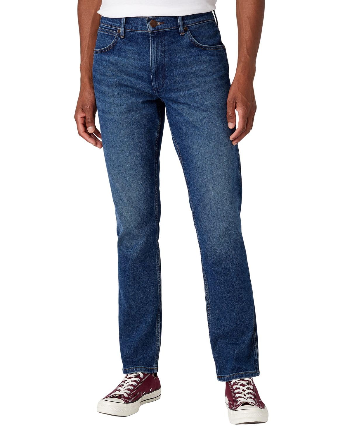 Wrangler Herren-Jeans Greensboro, Regular Fit, Straight Leg