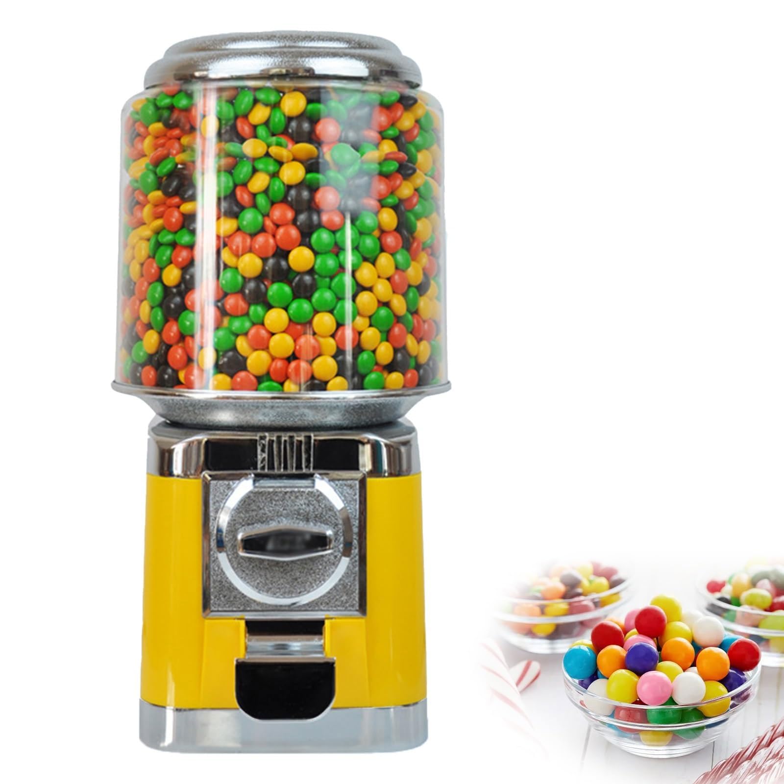 Distributeur de chewing-gums à pièces pour salle de jeux et magasin