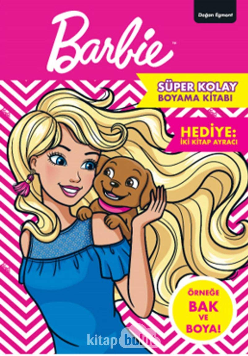 Barbie Süper Kolay Boyama Kitabı Kolektif Kitap