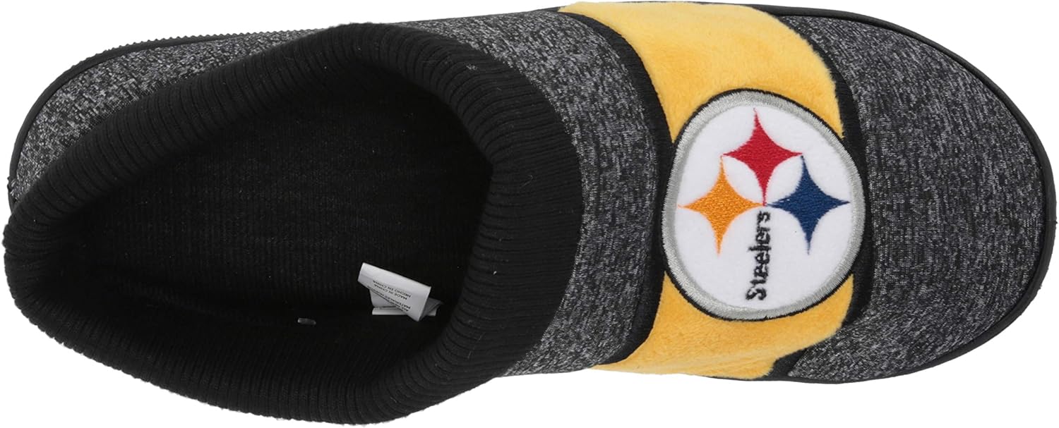 FOCO NFL Pittsburgh Steelers Unisex Grey Cup Solegrey Cup Sole, Team Color, X-Large
