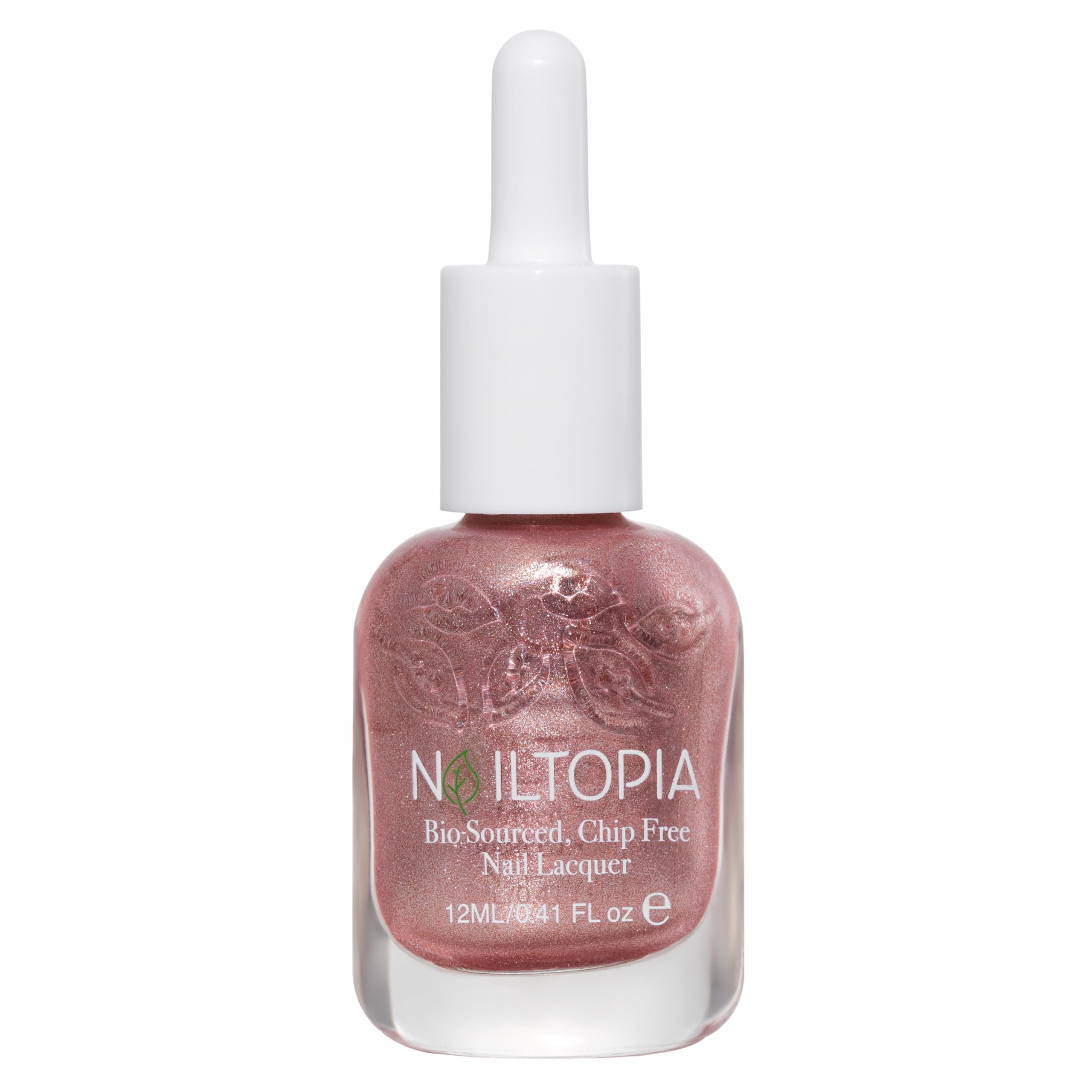 Nailtopia Bio-Sourced Chip Free Nail Lacquer Flawless Finish - Long-Wearing - Full Coverage - Infused With Nail Strengthening Superfoods - Protects