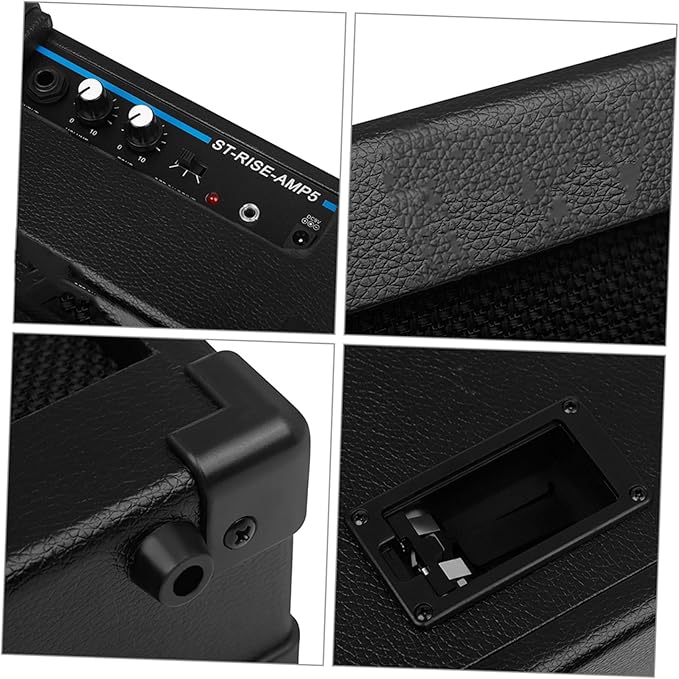 Amplificador para Guitarra Eléctrica Mini 5W Portátil miniatura 7