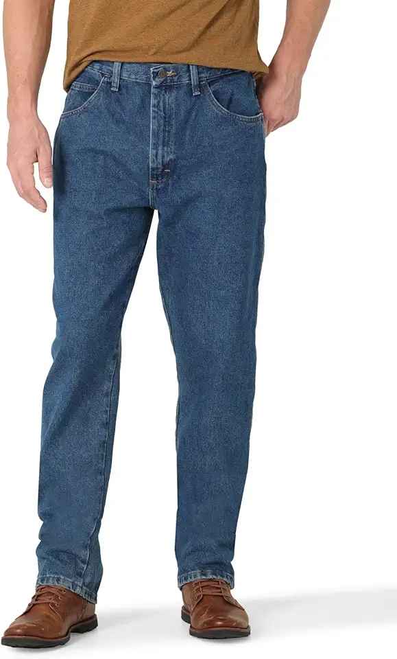 Rustler Men's Classic Relaxed Fit Jean