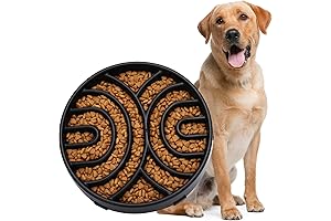WHIPPY Slow Feeder Dog Bowl - Keeps Your Doggo Healthy
