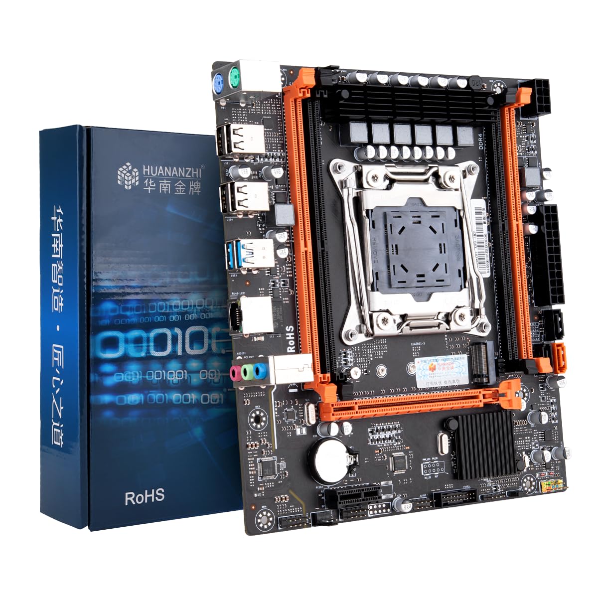 Placa-mãe para jogos X99-4MF Mini ATX, suporta processadores