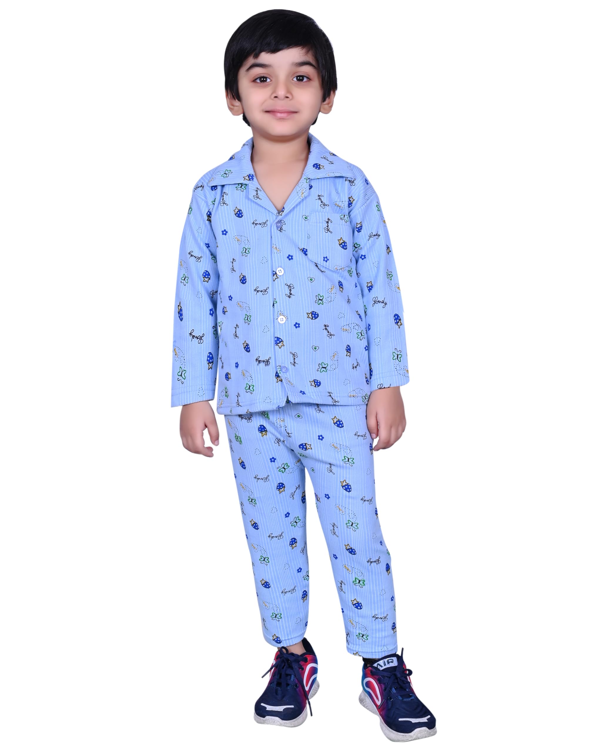 Winter Night shuit Thermal for Baby Boys and Baby Girls-picture-35