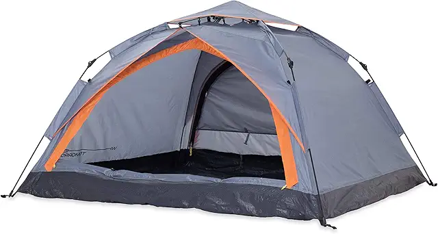 Lumaland Pop Up Tent | 3-Person Inflatable Dome Tent for Camping & Festivals