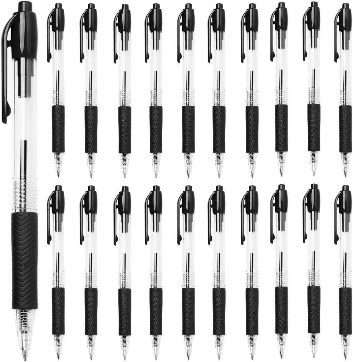 Simply Genius (20 Pack) Retractable Ballpoint Pens Medium Point Click Pens For Journal Notebook Writing Office Supplies Pens