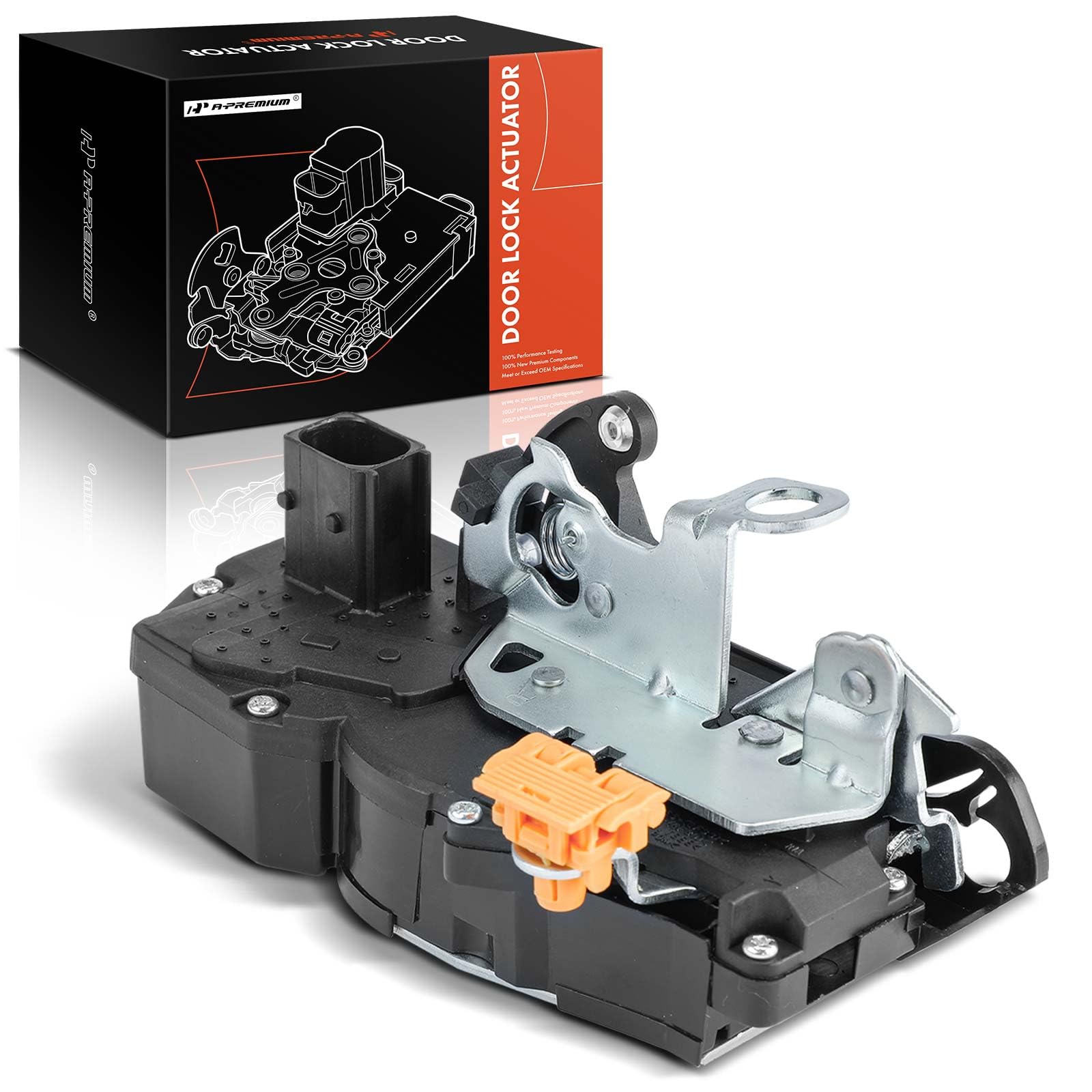 A-Premium Door Lock Actuator Compatible with Cadillac CTS 2009-2014 Sedan Wagon Front Right Passenger Side