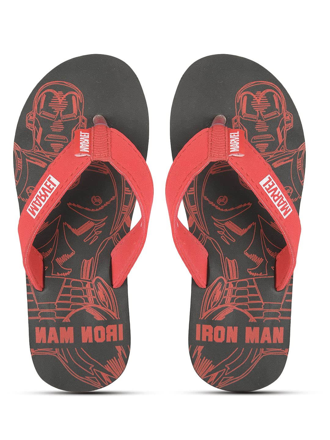 Marvel Avengers by toothless Kids Boys Black Flip-Flops (B09C8TL1G7) Amazon Price History, Amazon Price Tracker