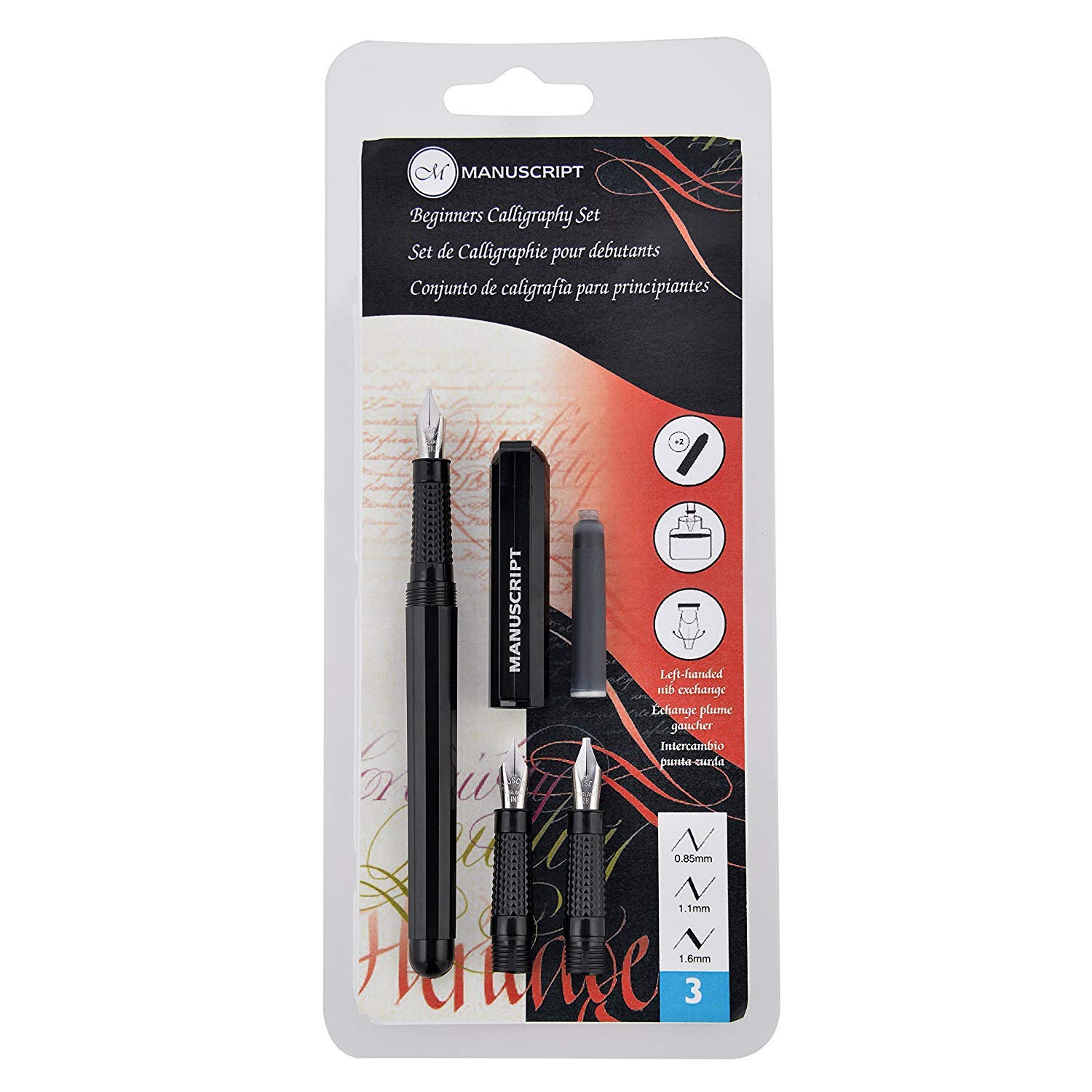 3X Beginners Calligraphy Set