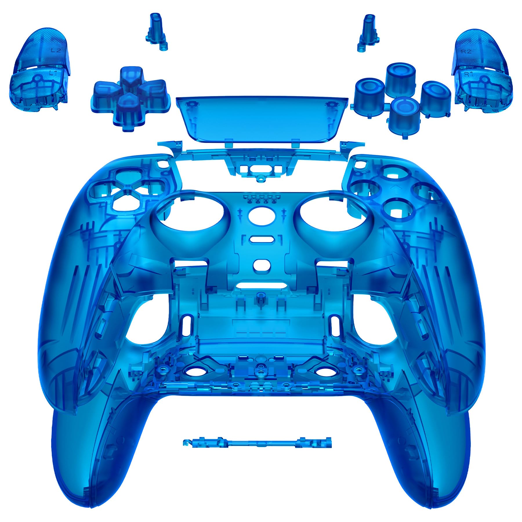 Amazon.com: eXtremeRate Full Set Shell with Buttons Touchpad Cover