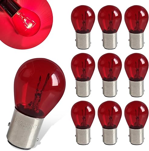 Miniatura 9 de 10 unidades Bombilla para coche 1157 P21/5W S25 BAY15D, bombilla de luz trasera doble alta y baja, señal de giro, bombilla de luz de freno de vida