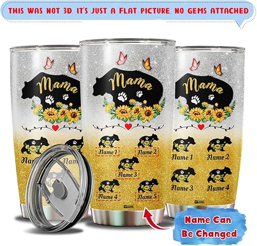 Vista 54 de WAZONE Vaso de café personalizado de 20 onzas y 30 onzas con nombre personalizado para parejas, taza térmica de acero inoxidable, taza de viaje