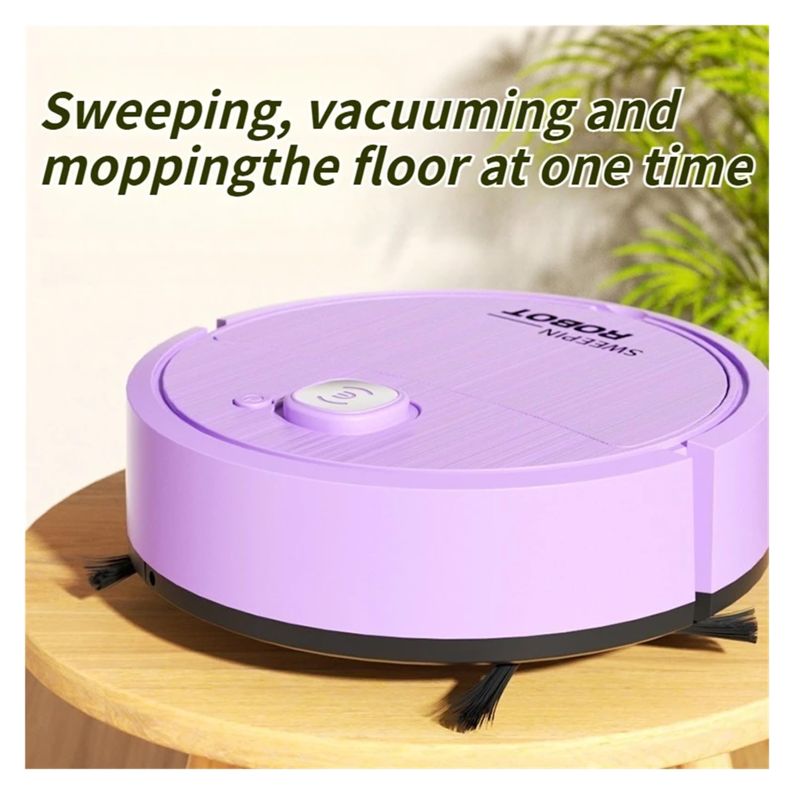 ロボット掃除機 DEEBOT T20 OMNI DLX23 [吸引＋拭くタイプ（水拭き）] 掃除ロボット Lazy 掃除ロボット Lazy home スマート USB 充電式ミニ掃除機 掃除、吸引、モップがけ 3-in-1 掃除機(Purple)