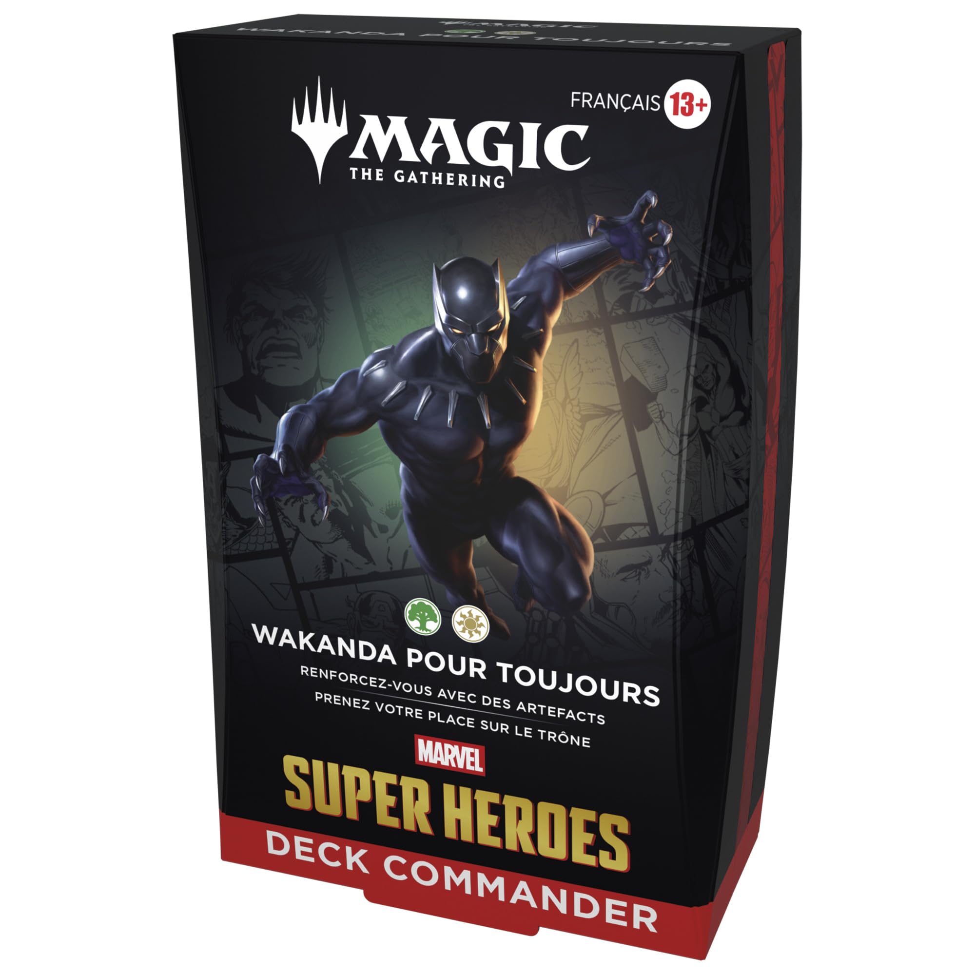 Deck Commander Magic: The Gathering | Marvel Super Heroes - Wakanda pour Toujours (Version Française)