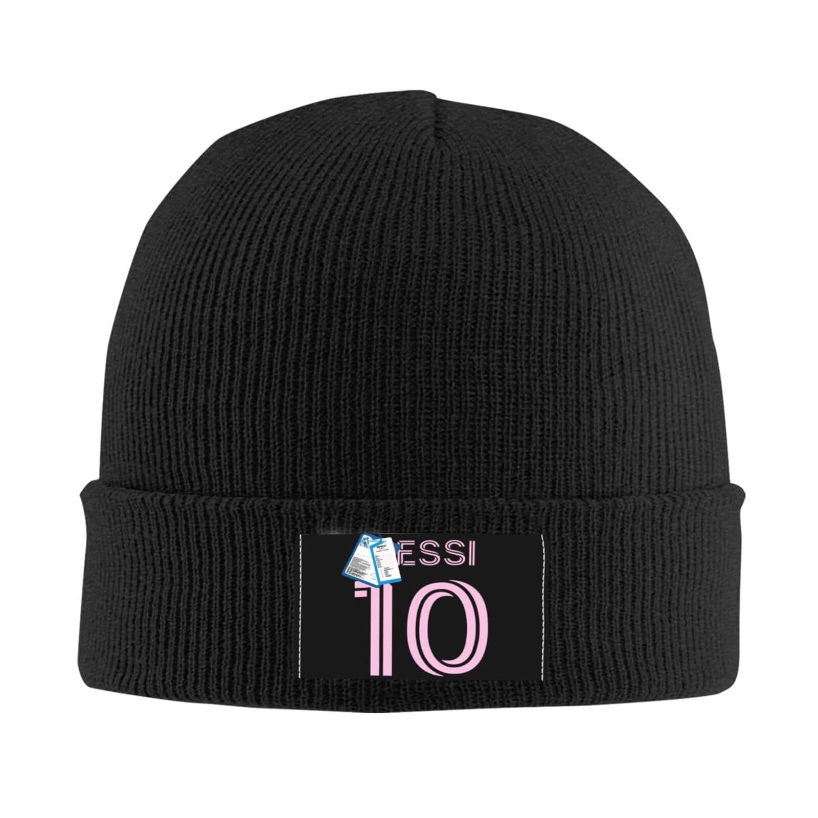 Soccer Beanie Hat for Women Men, Winter Skull Hats for Women Men, Soft Warm  Cuffed Beanie Cap