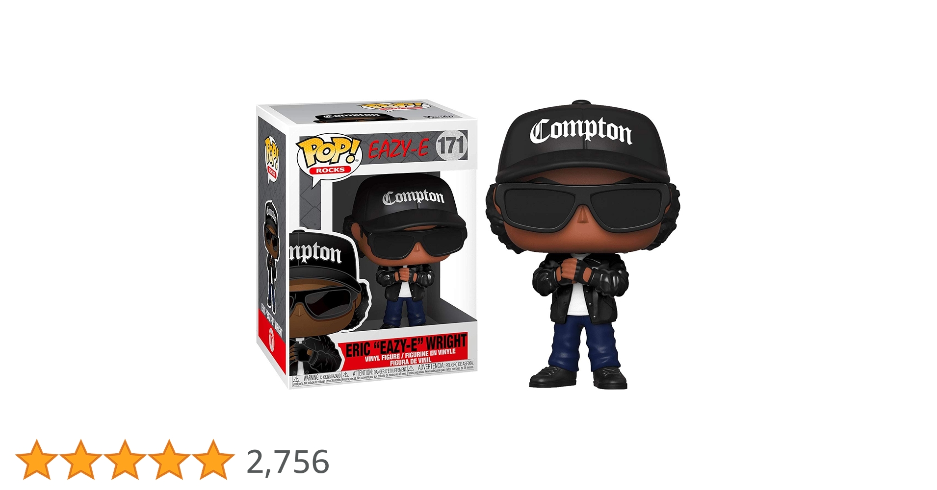 Amazon.co.jp: FUNKO POP! ROCKS: Eazy-E : ホーム＆キッチン