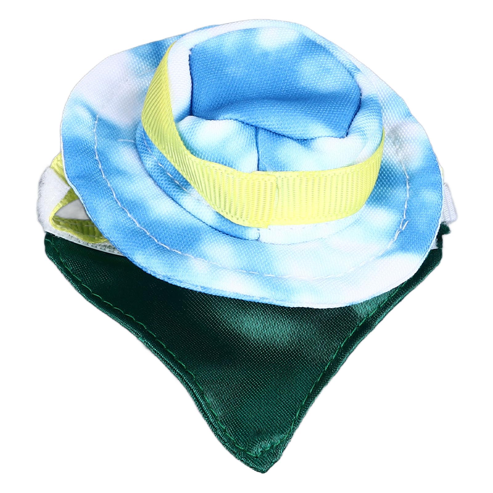 Cowboyhut & Bandana Set Für Reptilien – Kostüm Für Eidechse, Gecko, Chamäleon Zu Halloween & Partys (2-teilig, Braun/rot)