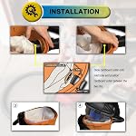 SpaceTent 6 Pack VF3501 Replacement Bags, compatible with Ridgid 3, 4 and 4.5 Gallon Shop Vac, Rigid Size C Vacuum Bags, 23738, WS32045F