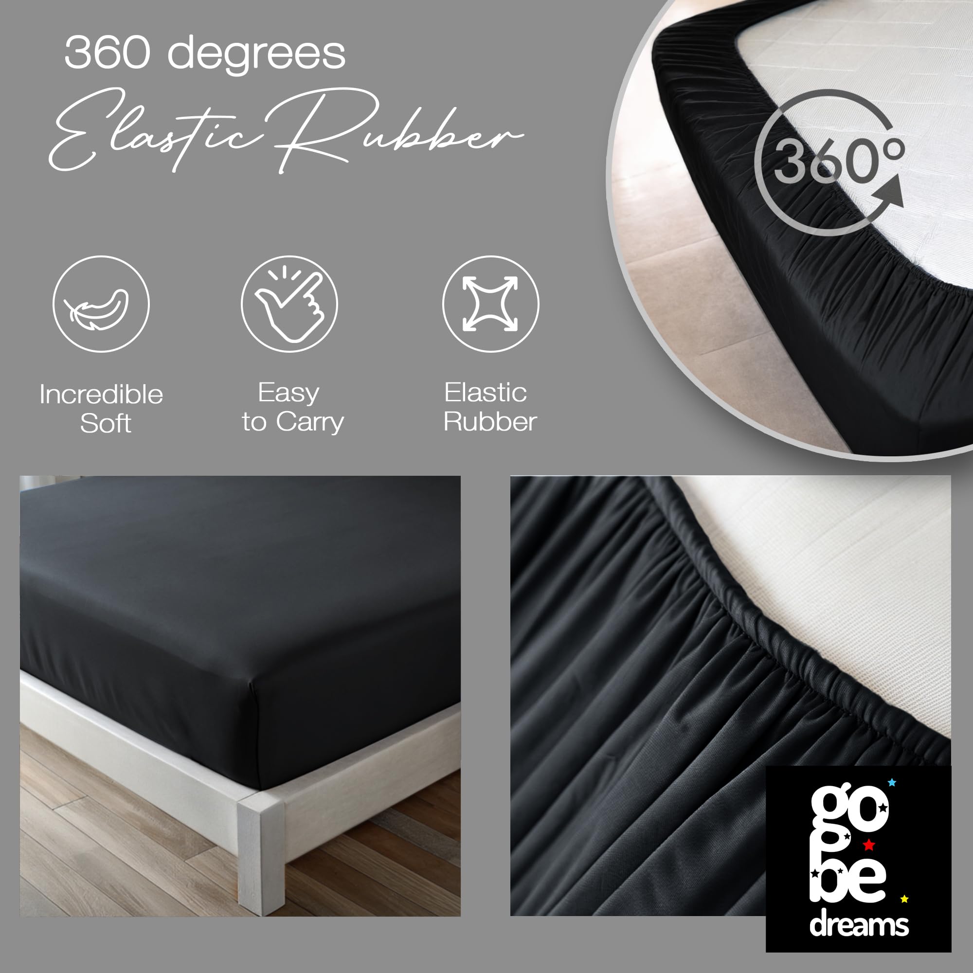COTTON ARTean Juego De Sábanas 90x190/200 Algodón Orgánico TURIA Beige 3 Piezas: Encimera, 1 Funda De Almohada, Bajera Ajustable Certificado Gots