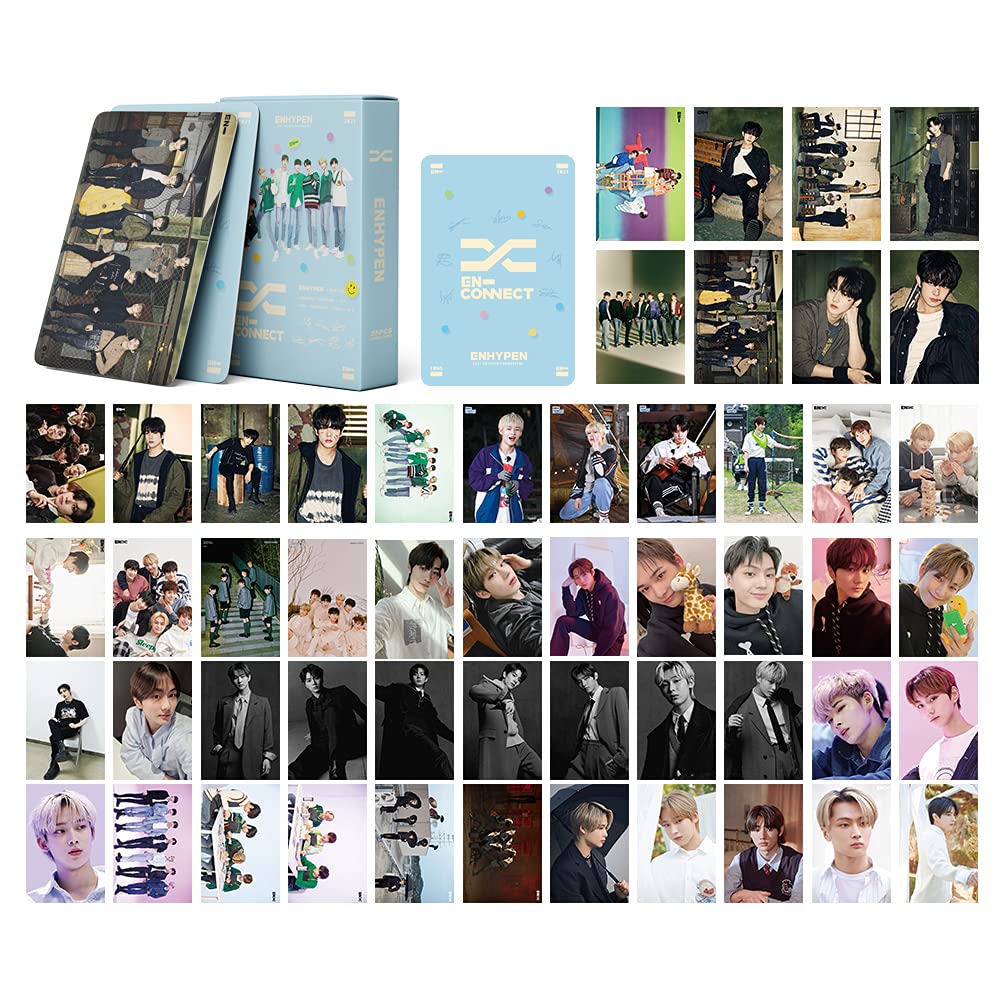 Buy Kpop ENHYPEN Photo Cards 55Pcs ENHYPEN 2021 Lomo Cards ENHYPEN EN