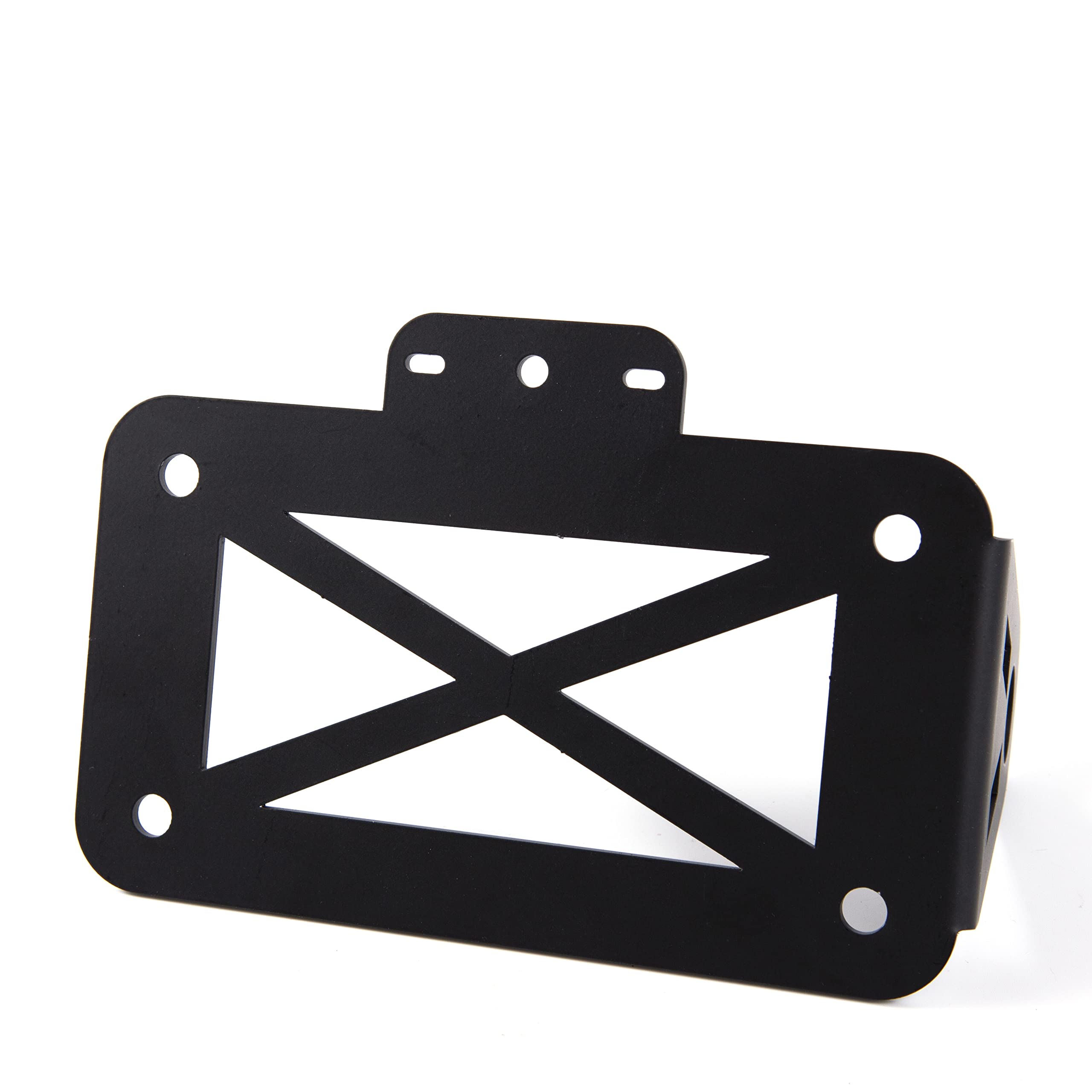 Kennzeichenhalter Motorrad Universal Motorrad Black-Kennzeichen Lichtrahmenhalter Hinterer Lichthalterung Halterung Ersatzzubehör Motorrad Kennzeichenhalter