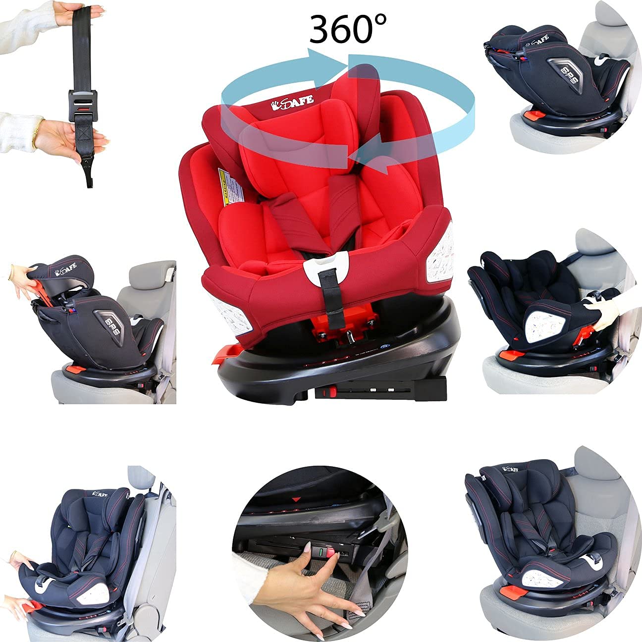 Isofix Isafe 360 Rotating Car Seat Isafe All Stages 360 Rotating