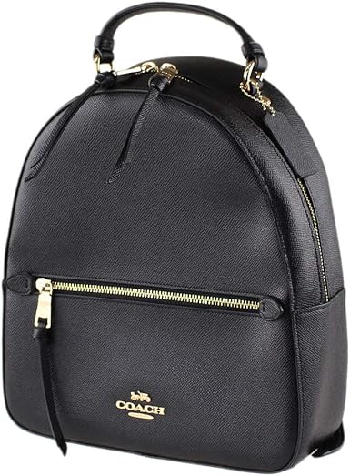 all black coach backpack