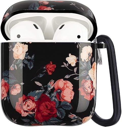 Funda para Airpods Pro  LitoDream Lindo, Funda protectora de piel portátil y a prueba de golpes para mujeres y niñas. con llavero para Apple Airpods