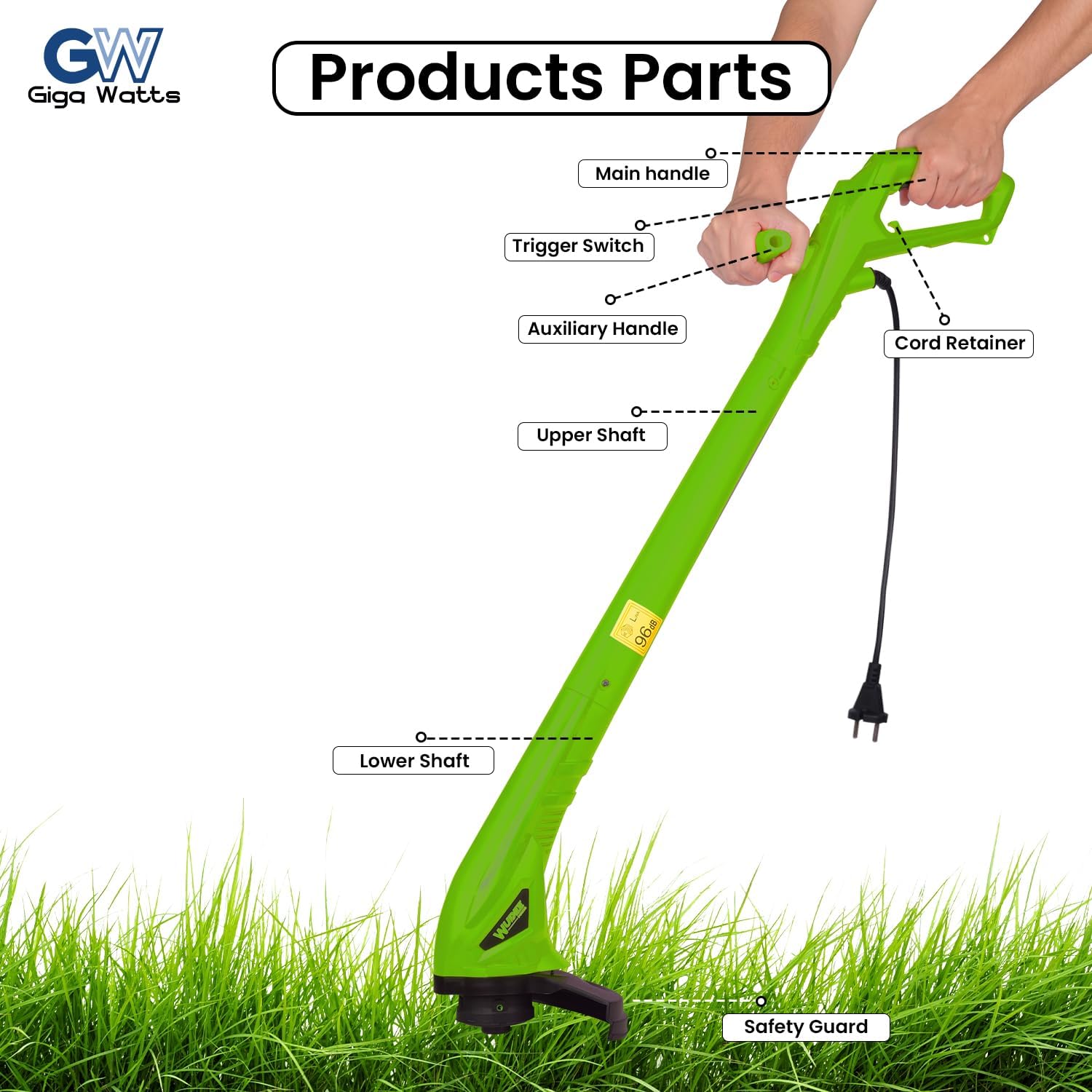 GIGAWATTS 250W Corded Grass Trimmer - Buy Now! -3 GIGAWATTS 250W Corded Grass Trimmer - Buy Now! -3