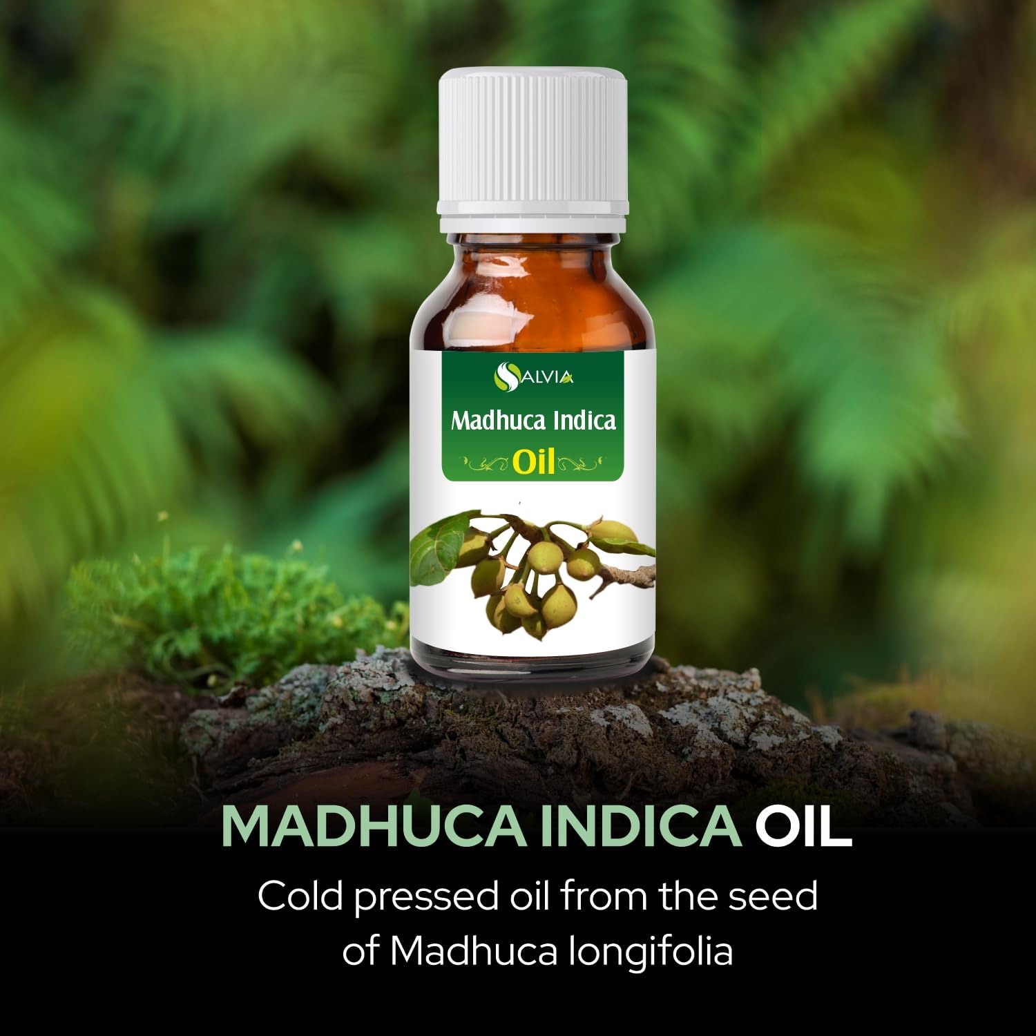 Madhuca Indica Oil (Mahua) 100% Natural & Pure Undiluted Uncut Cold Pressed Carrier Oil Perfect for Aromatherapy Therapeutic Grade - 100 ML