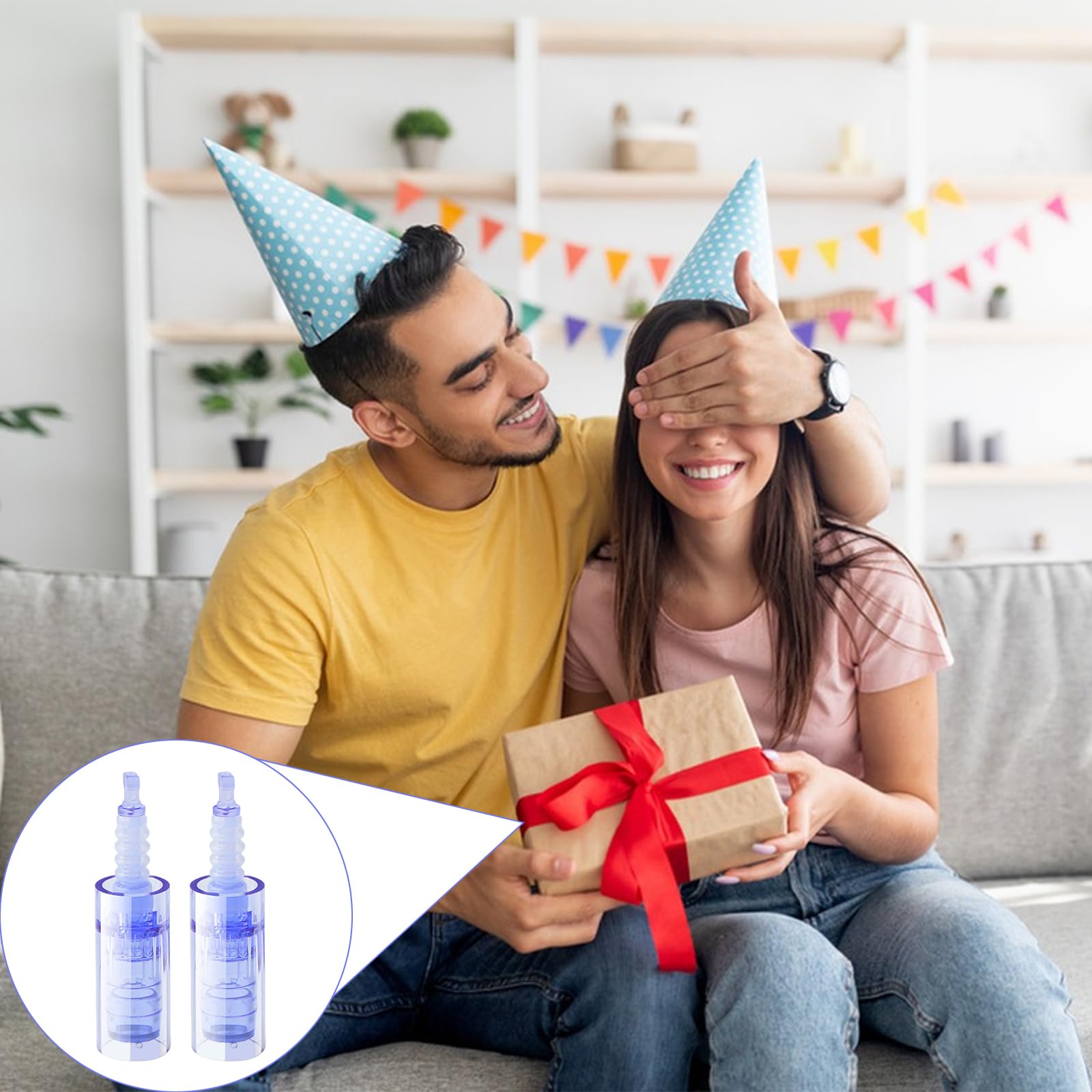 30 Pezzi Aghi Di Ricambio 36pin Dermapen Microneedling Confezionata Singolarmente Micro Aghi Dermapen Per Auto Electric Deep Microaghi Derma Pen Adatta alla Baionetta Penna Micro-ago