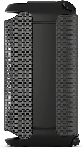 Miniatura 5 de Sony SRS-XV800 X-Series Altavoz portátil inalámbrico Bluetooth Karaoke Party (negro) con micrófono dinámico con cable paquete (2 artículos)