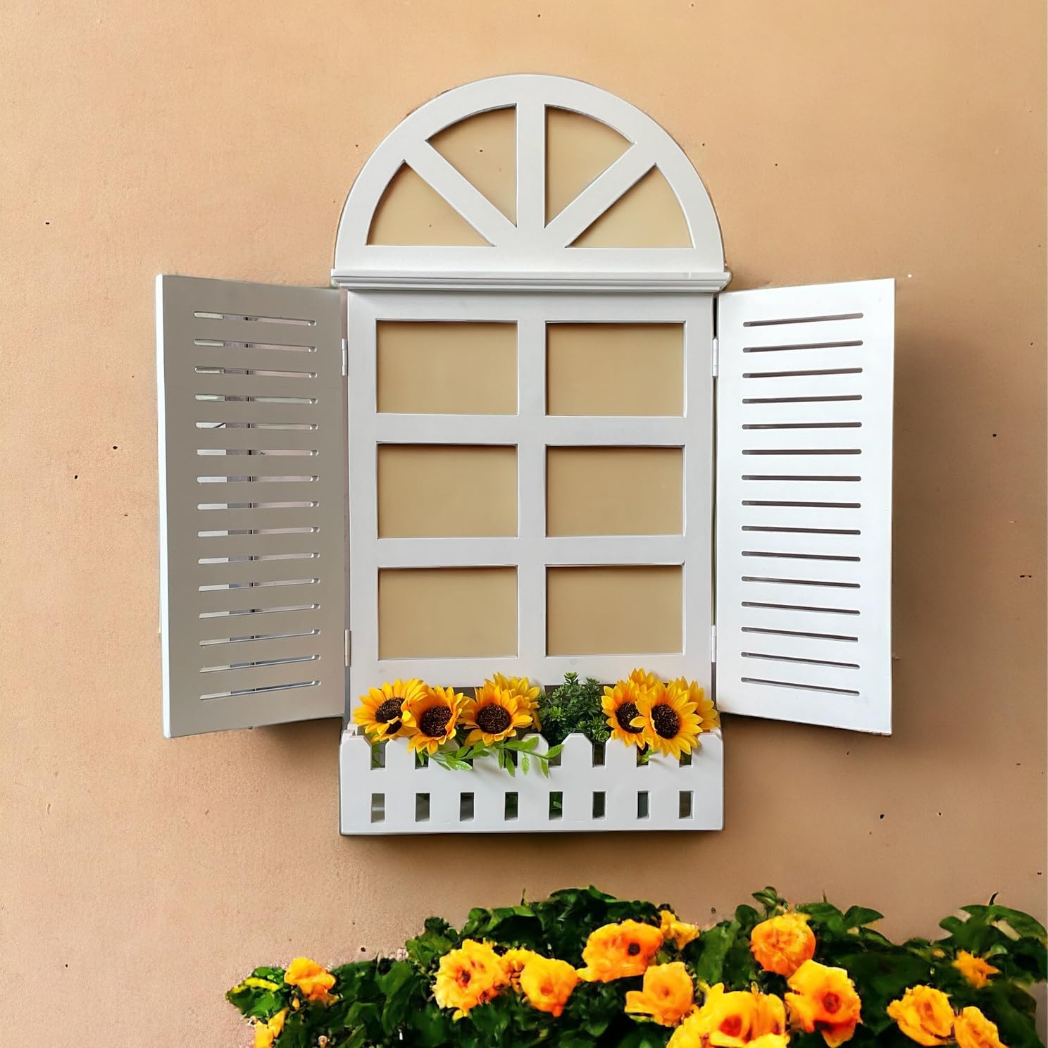 See full amazon price history chart for J.L.HOME DECOR JL Home Decor Creative Wall Fake Window Decoration Flower Basket Wall Hanging Wall Decoration Pendant Cafe Living Room Plant Pot Large, Pack of 1 White J.L.HOME DECOR JL Home Decor Creative Wall Fake Window Decoration Flower Basket Wall Hanging Wall Decoration Pendant Cafe Living Room Plant Pot Large, Pack of 1 White (B0BR7V3HL5) Amazon Price History, Amazon Price Tracker