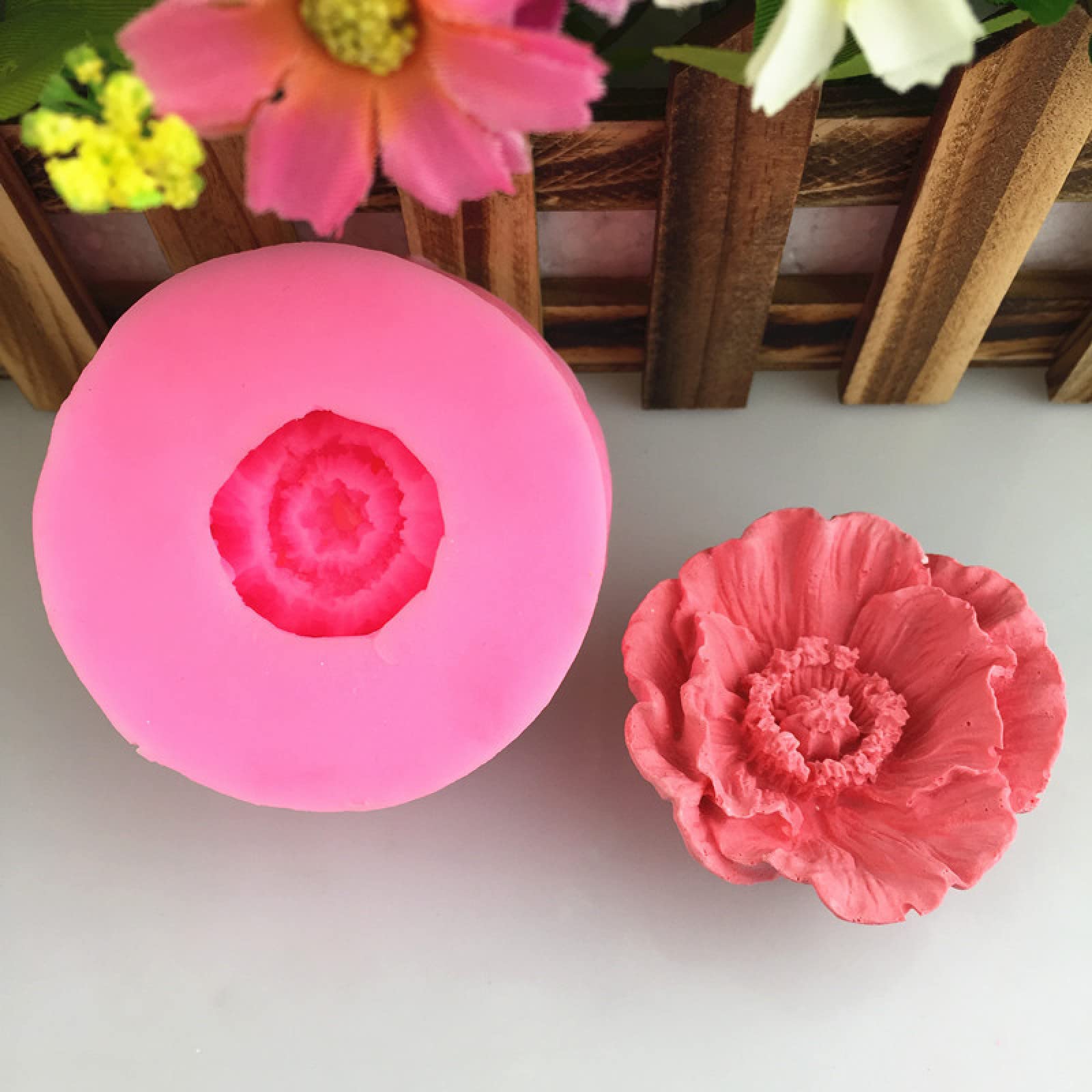 Moules En Silicone Pour Pot De Résine époxy Pour Décoration De