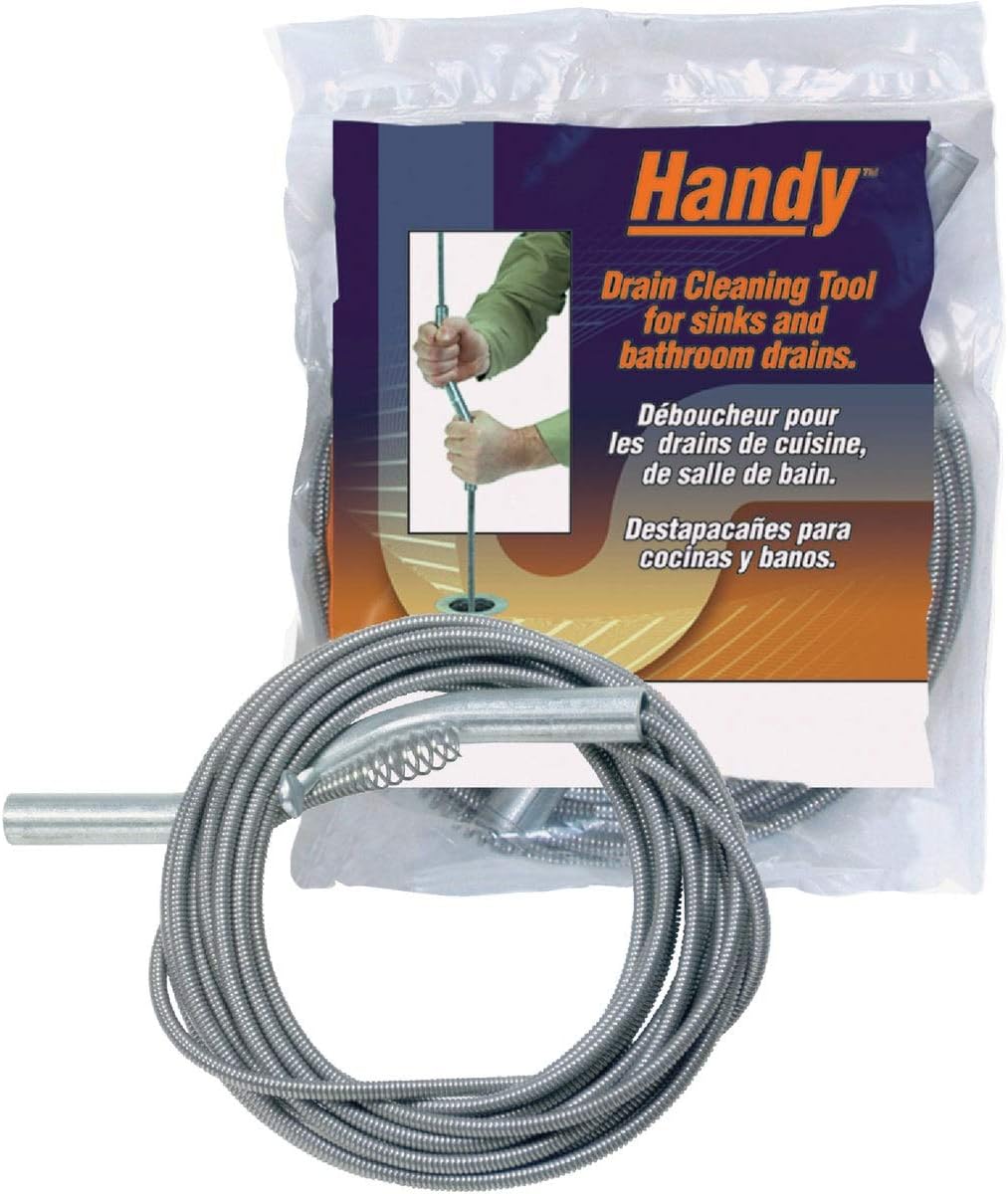 Gen. Wire Spring 8PQZ Economy Grade 1/4'' Diameter Drain Auger