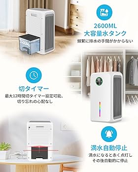 除湿機 除湿・乾燥・浄化3in1 衣類乾燥 ハイブリッド式 大容量 15畳対応 Amazon | 除湿機 小型【2025最新 除湿・乾燥・浄化3in1】じょし