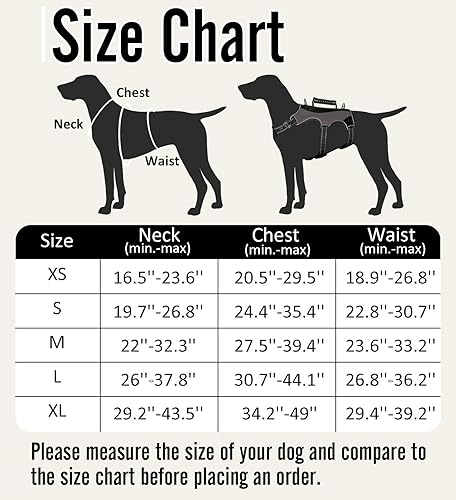 Miniatura 2 de Arnés para perro a prueba de escapes, chaleco reflectante ajustable sin tirones con asa de elevación y clip para correa, arnés de cuerpo completo