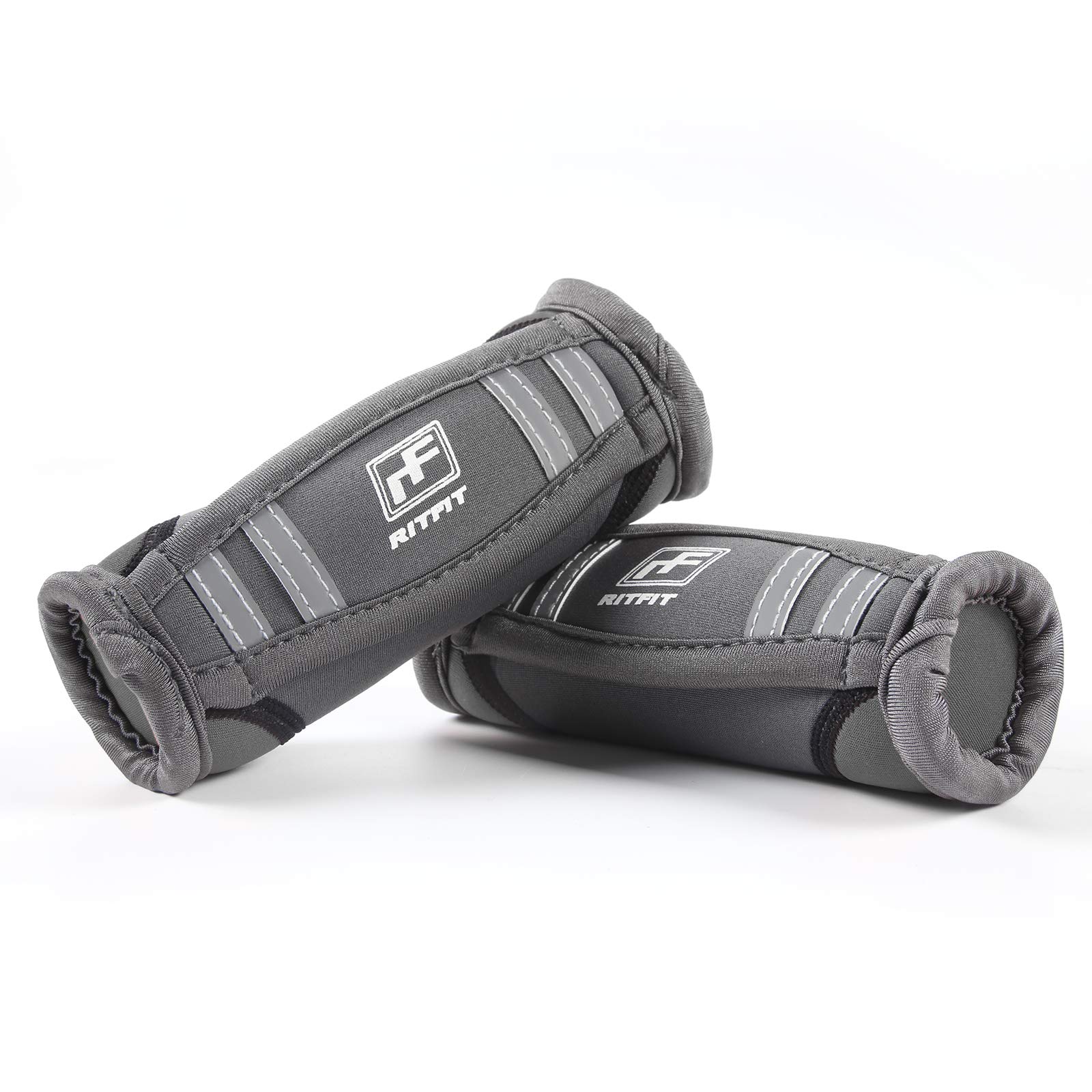 RitFitWalking Hand Weights(Grey - 3lbs(1.5lbs each))