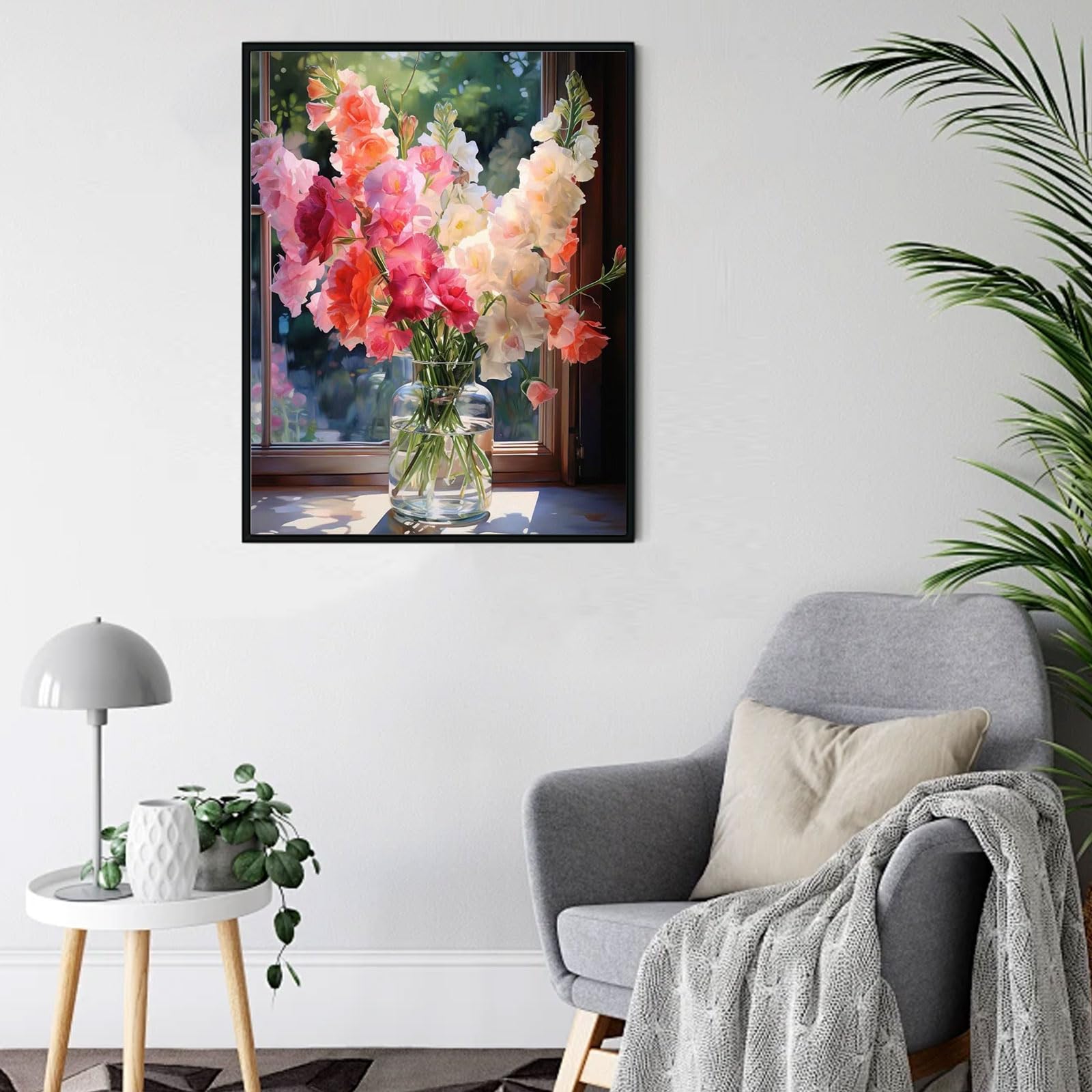 Amazon.com: Ausanrl Flowers Diamond Painting Kits for Adults