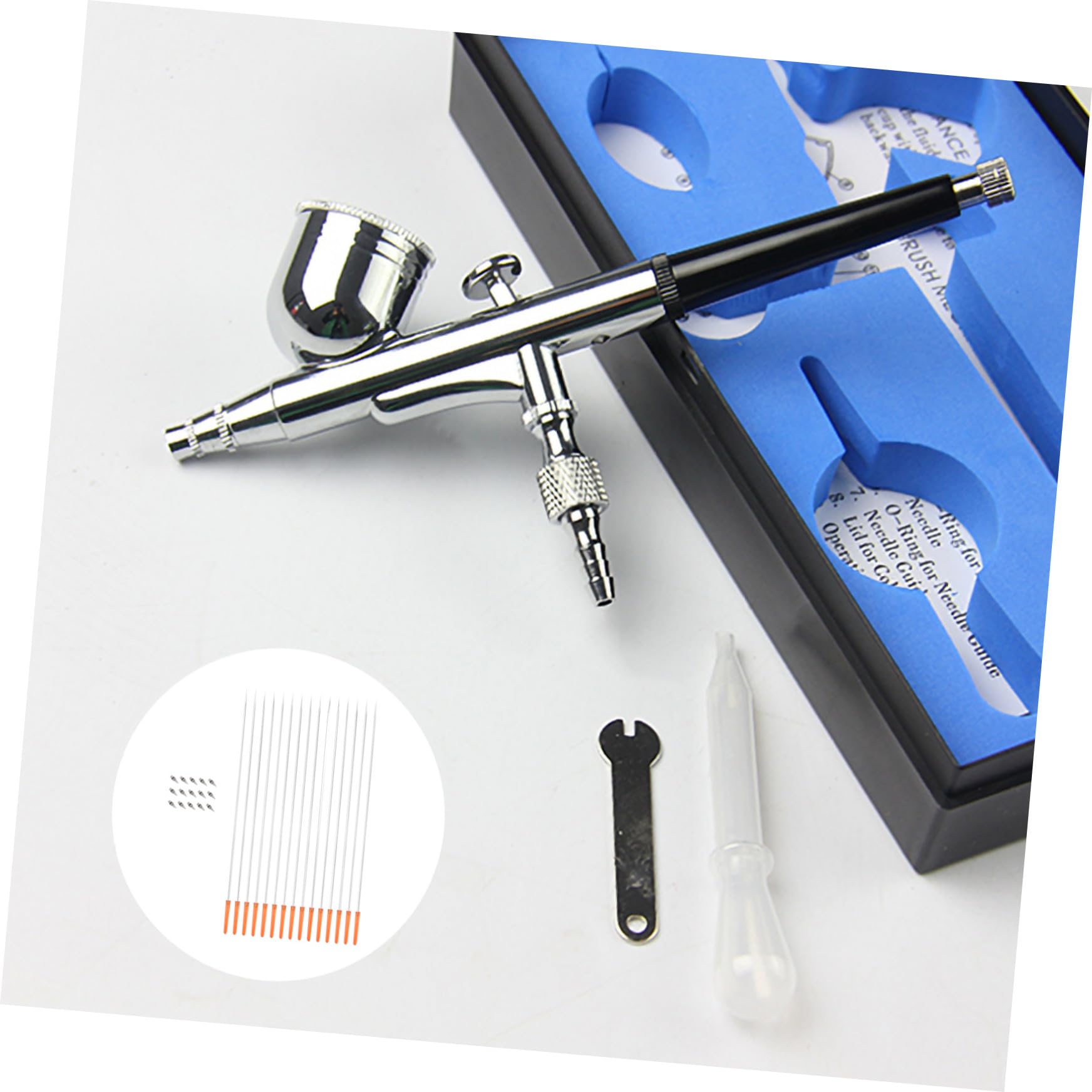 TEHAUX 2sets e Ugelli per Aerografo Compatibile e Colori Casual Precisione per e Modellisti